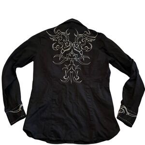 Vintage Roper Western Cowboy Pearl‎ Snap Shirt Size Small